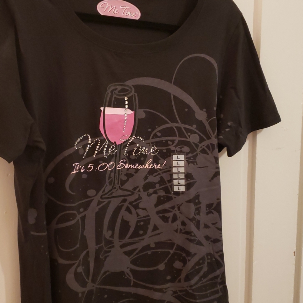 Women's 5:00 somewhere size large tshirt